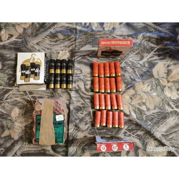 Cartouches dispersantes calibre 12