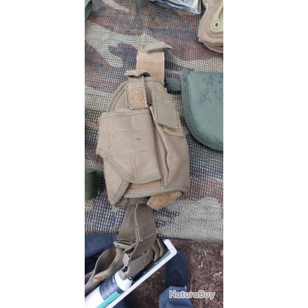 Holster droitier airsoft tan