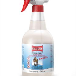 Répulsif insectes piqueurs pour animaux Ballistol Stichfrei / 750 ml