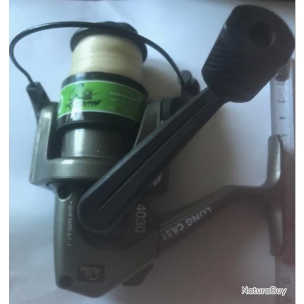 Moulinet solide de la marque++ Grauvell. Ratio 6,1:1. Long Cast. Modle 4030