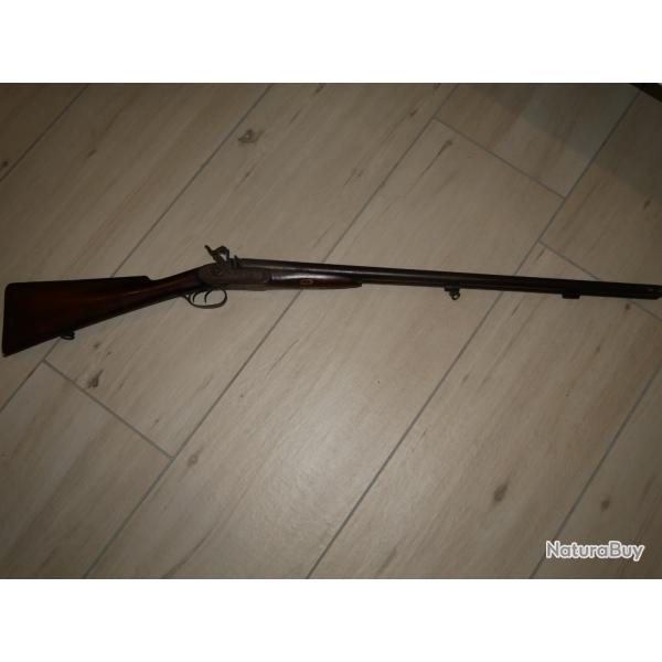 Fusil de chasse  percussion "TURC  AIX"
