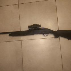 Fusil hatsan escort slug 12/76 avec point rouge aimpoint 9000sc