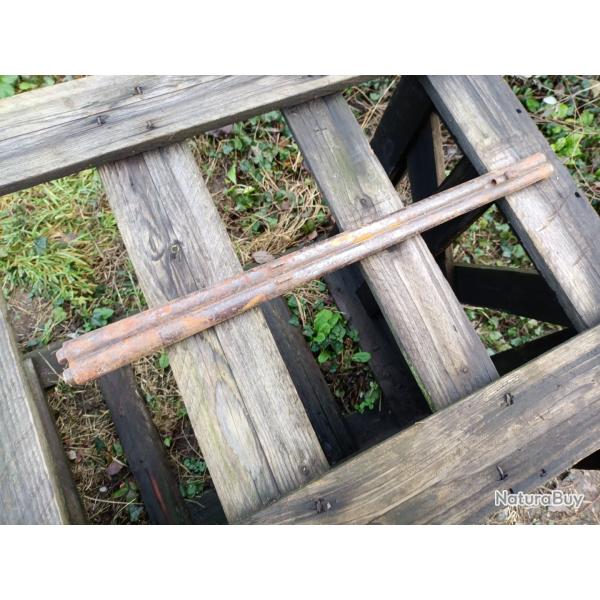 Canon court fusil poudre noire