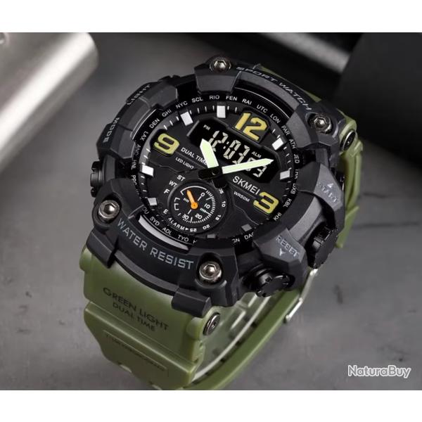 Montre Style Militaire tanche......ENCHERE