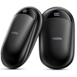 Chauffe-mains électrique magnétique rechargeable, paquet de 2