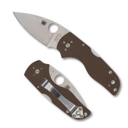 Couteau pliant Spyderco "LIL' NATIVE" G10 marron Sprint C230MBGPBN15V édition limitée 2025