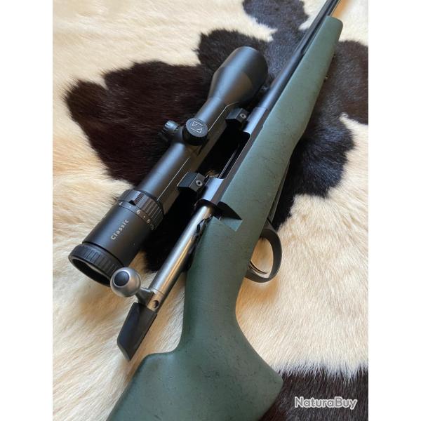 Sako A7 canon lourd flt cal 6.5 creedmoor avec sa lunette zeiss diavari 2.5x10x50mm