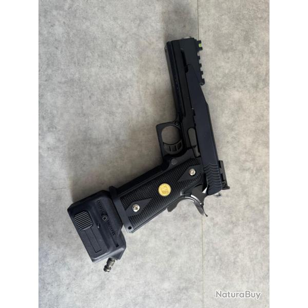 WE Hi-Capa Dragon model B GBB (Noir)