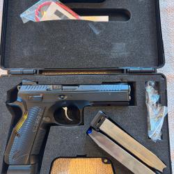 Pistolet CZ 75 Shadow 2 Black Bushing calibre 9x19 Neuf 100 cartouches tirée !!!