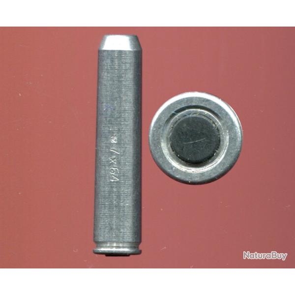 7 x 64 - amortisseur de percussion - corps aluminium monoblc et amorce caoutchouc noir