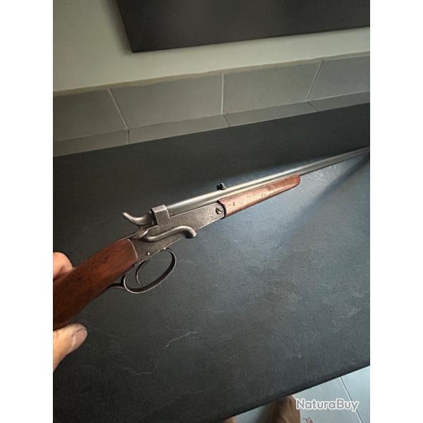 Carabine Flobert 9mm Leclerq mcanisme Cat D. Rare et trs recherche par les collectionneurs,