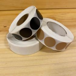 Rouleaux de gommettes bouche trou pour cibles x1000