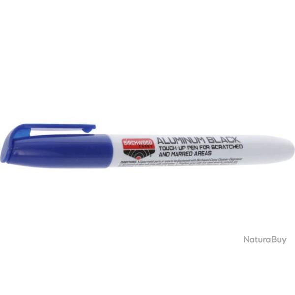 Stylo de retouche Aluminium Black noir birchwood casey