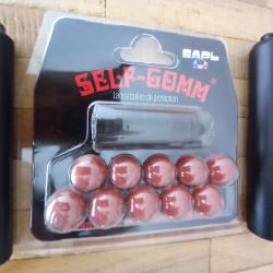 Lot adaptateurs self gomme M8X100 pour 9mmPAK