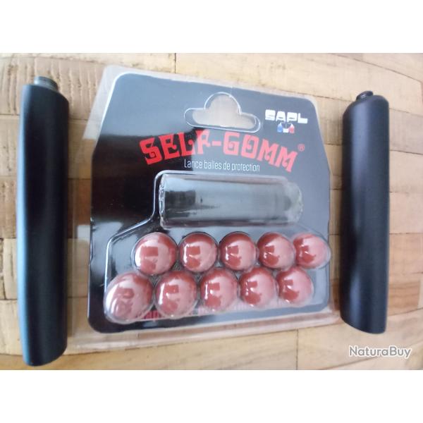 Lot adaptateurs self gomme M8X100 pour 9mmPAK