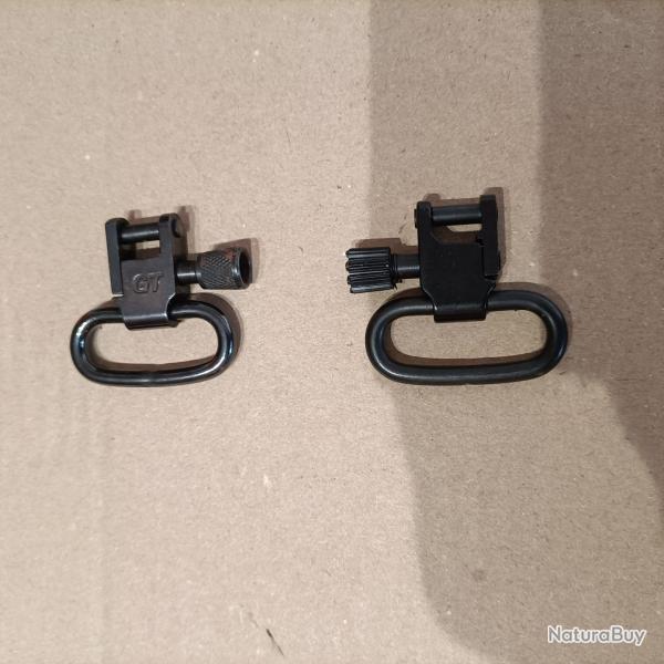 Attaches Rapides pour Bretelle de Fusil -et carabine