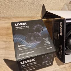 Lot casques anti bruit électronique Uvex bluetooth