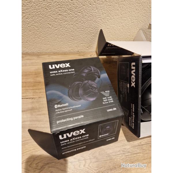 Lot casques anti bruit lectronique Uvex bluetooth