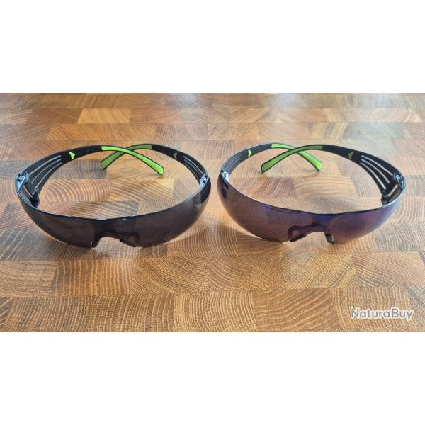 lot 2 paire de lunettes de tir 3M