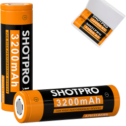 Batterie 18650 ShotPro X PARD - 3200mAh Haute Performance