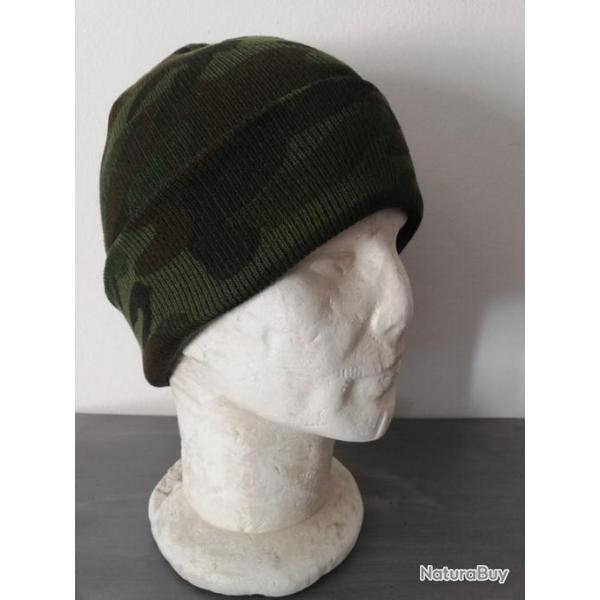 TOP AFFAIRE ! Bonnet chasse camouflage MZ 236 ( p�che treck montagne hiver affut ) PORT OFFERT !