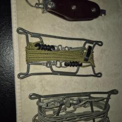 Ensemble haubanage d'antenne radio.