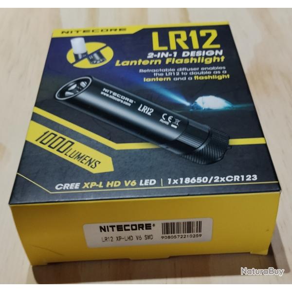 Lanterne Nitecore LR12