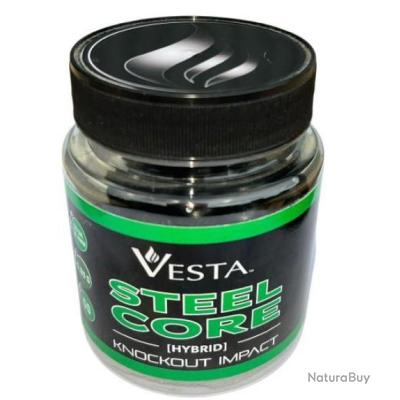 Annonce billes paintball : Billes de D&eacute;fense Steel (4.90g) CORE Noyau Acier - Cal 50 - Pot de 50-Vesta