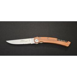 Couteau pliant Le Thiers&reg; 4931V - Claude Dozorme avec tire-bouchon, manche Vallernia