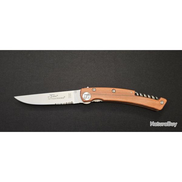 Couteau pliant Le Thiers� 4931V - Claude Dozorme avec tire-bouchon, manche Vallernia