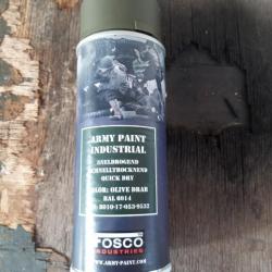 BOMBE DE PEINTURE  "OLIVE DRAB"