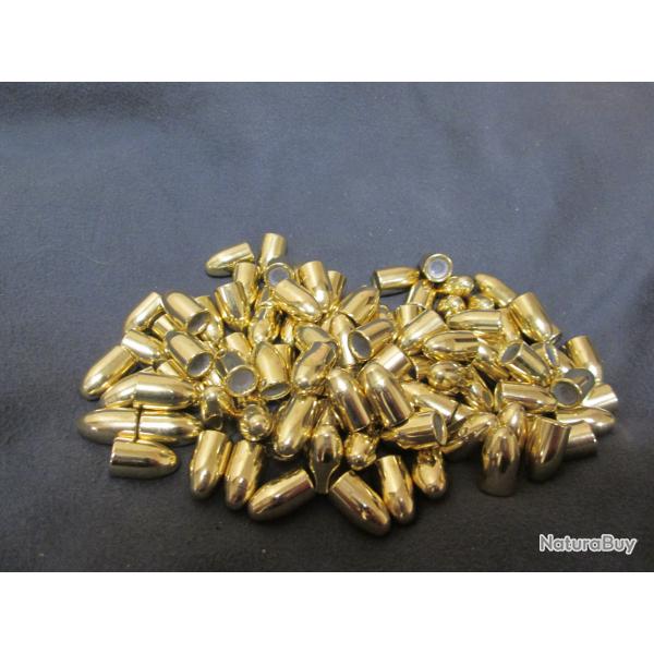 100 Ogives 9 mm 124 gn FMJ de ALSA