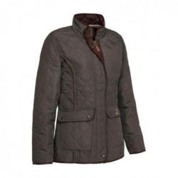 Veste Percussion Edinbourg pour femme Marron