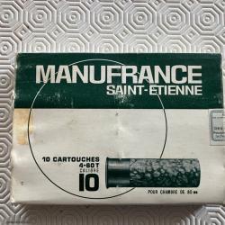 Manufrance - cartouches calibre 10/80 - pb 6