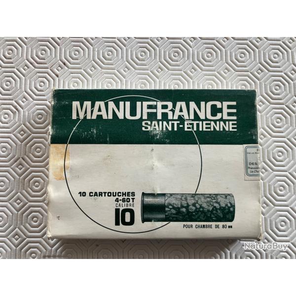 Manufrance - cartouches calibre 10/80 - pb 6