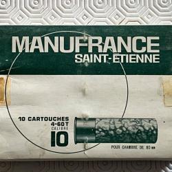 Manufrance - cartouches calibre 10/80 - pb 4