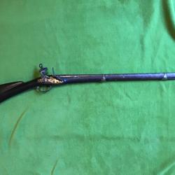 FUSIL DE CHASSE MONOCOUP À SILEX. Cal 12