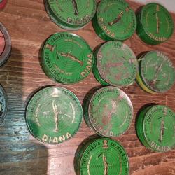 Lot de 10 boîtes Plomb Diabolo Diana 4,5 mm Klugeln luftgewehre
