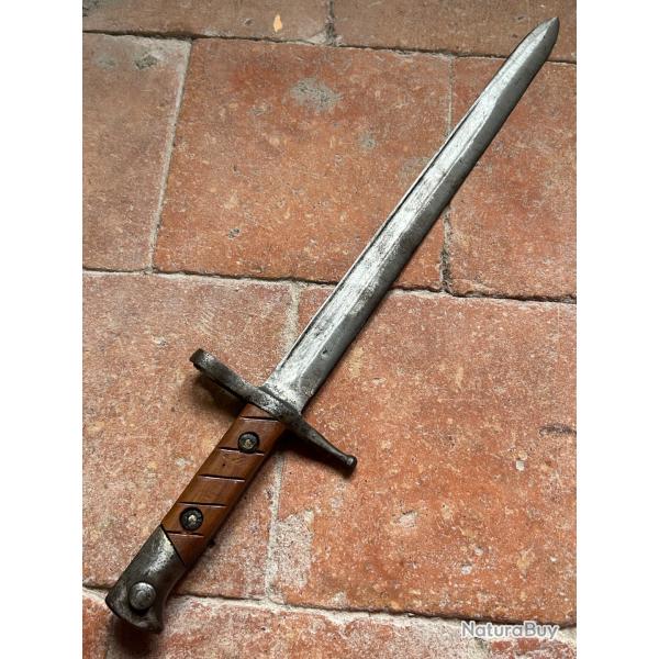 Baonnette italienne Carcano 1891 WW1 (2)