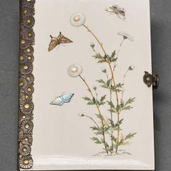 &Eacute;TUI &Agrave; CARTES SHIBAYAMA EN IVOIRE INCRUST&Eacute; DE NACRE JAPON MEIJI PERIODE 1868-1912 Japon XX&egrave;