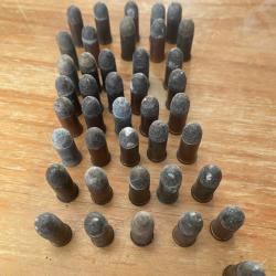 Cartouches poudre noire percussions centrale calibre 7mm