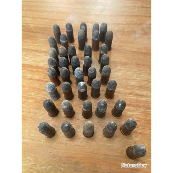 Cartouches poudre noire percussions centrale calibre 7mm