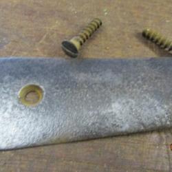 plaque de couche +2vis ww1 fusil mauser G98 98k Allemand Allemagne ww1 ww2 Prusse oxydé