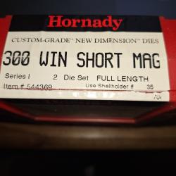 Hornady jeu d outils NEUF 300WSM custom grade vendu par poudrenoirepro