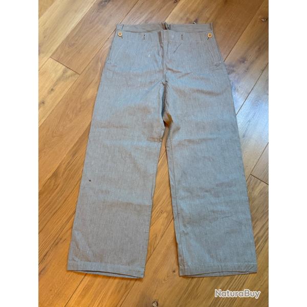Pantalon de pont Kriegsmarine WW2 �tat neuf