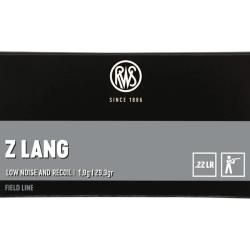 Balles 22LR Percussion Annulaire RWS Z Lang