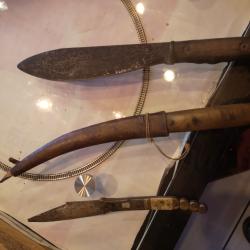 3 couteaux ethniques