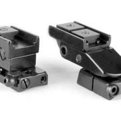 MONTAGE PIVOTANT EAW COMPLET RAIL SR SWAROVSKI KAHLES  BROWNING BAR STOCK PERMANENT !!