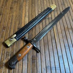 BAÏONNETTE ITALIENNE CARCANO 1891 TERNI  WW2