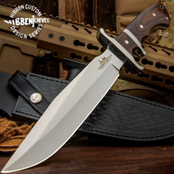 Couteau Hibben GH5111 - Sub-Hilt Fighter avec &eacute;tui en cuir